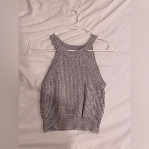 Grey Sweater Tank